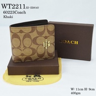 Coach Premium Grade Quality Wallet Men's Wallet men purse card holder | bag duit beg dompet lelaki