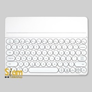 Keyboard คีย์บอร์ด บลูทูธ สำหรับ ไอแพด แท็บเล็ต Samsung Huawei ขนาด 28 x  19.5 ซม. แป้นอังกฤษ