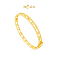 MASDORA 916 Gold Bangle Gelang Tangan Emas - Roman Full Gold (EMAS 916/22K)