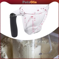 PETSOLA 1 Cup Angled Measuring Cup Easy to Use Portable Food Grade Material 250ml