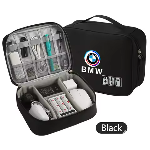 Car Separate Storage Bag Business Trip Multi-function Storage Travel Bag For BMW 50th Anniversary 3 