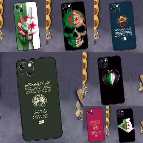 Algeria Flag Algerian Case For Samsung Galaxy A54 A34 A14 A13 A53 A16 A26 A36 A56 A12 A22 A32 A52 A0