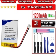 HSABAT 1200mAh PL802540 Battery for T114 V2 LoRa 32 V3 Dev-board LoRa Node
