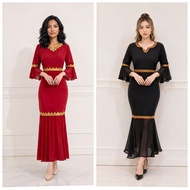 DRESS BORNEO SABAH FREESIZE READY STOCK