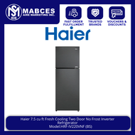 Haier 7.5 cu ft Fresh Cooling Two Door No Frost Inverter Refrigerator HRF-IV220VNF (BS)