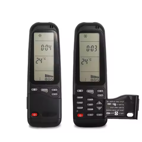 25 in 1 Universal Remote Control Use for Electra/Airwell/Emailair/elco Air Conditioner RC-3/4/5 RC-7