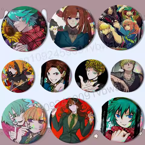 Sara Chidouin Your Turn to Die Creative Round Badge Button Pin Bag Decor Fans Collection Friends Gif