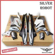 HLY YAMAHA Y125 Y125ZR 125ZR COVERSET COVER SET BODY COVER SILVER ROBOT