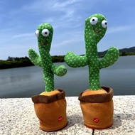 Dancing Talking Cactus Toy - Educational Interactive Singing Plant for Kids, Funny Dancing Moves & M