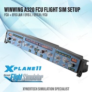 WINWING Flight Simulator A320 FCU EFIS L&R Flight Simulator Setup Suitable For MSFS X-Plane P3D