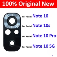Rear Back Camera Glass Lens For Xiaomi Redmi Note 10 / Note 10s / Note 10 Pro / Note 10 5G With Adhesive Sticker