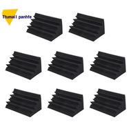 New 8 Pack of 4.6 in X 4.6 in X 9.5 in Black Soundproofing Insulation  Trap Acoustic Wall Foam Paddi