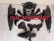 Full body cover body halus Honda Vario 125 150 old 2015-2017 hitam glossy