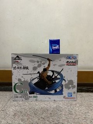 海賊王 一番賞 C賞 索隆 One Piece 黑繩大龍卷 墨式塊技 One Piece Bandai Figure