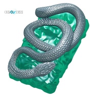 gzhxdiizi1.75u Keycap Resin Mechanical Key Snake Theme Mechanical Keyboard Resin Keycap 1.75u Keycap