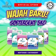 (5 KG) FITRAH Softergent Detergent & Softener | Powerful Cleaning & Softness in One | Fresh Scent