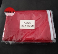 bendera merah putih premium 120x180 cm tebal-bendera indonesia katun jumbo