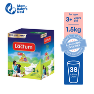Lactum 3+ Plain 1.5kg Powdered Milk Drink for Children Above 3 Years Old
