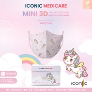 KID MINI 3D (3+YRS OLD) / [MINI 3D KID 3-5YRS] UNICORN 4 PLY MEDICAL MASK (20PCS)