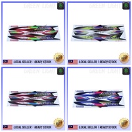 WAVE100R STRIPE 3 BODY COVER SET STICKER 3 HONDA WAVE 100R WAVE100 R BODY COVERSET STICKER