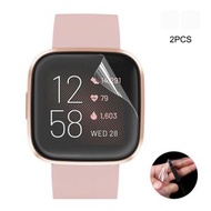 全城熱賣 - 適用於 Fitbit Versa 2 2片裝 草帽王子 全屏覆蓋不翹邊TPU軟膜