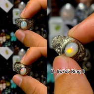 batu kalimaya black Opal - white opal Afrika / cincin kalimaya Afrika multicolor / batu kalimaya jar