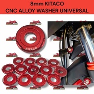 CNC alloy washer Universal 8mm