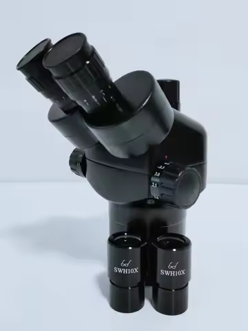 Scientific MZ45T 7x-45x Trinocular stereo Microscope head, SWH 10X-23 eyepiece