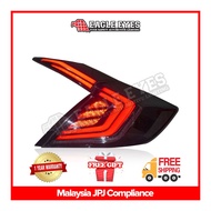 HONDA CIVIC FC 2016-2021 LED SEQUENTIAL SIGNAL WELCOME LIGHT SMOKE TAILLAMP V4 LAMPU BELAKANG TAILLIGHT
