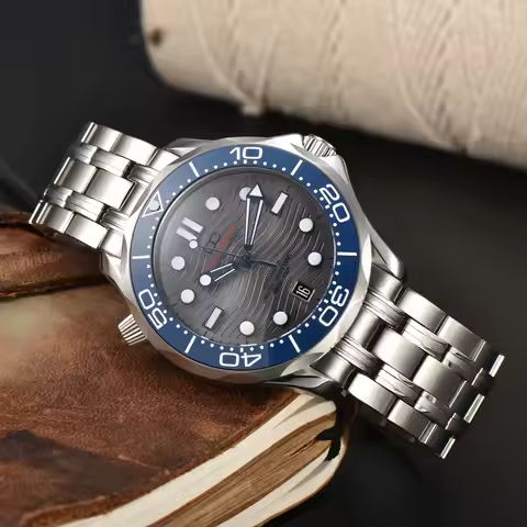 42mm DC Luxury Brand Men's Watch Mechanical Automatic Stainless Steel Ceramic Bezel Watch Luminous H