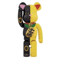 【火爆開訂】Bearbrick 招財貓 黃黑色 Neko 1000%