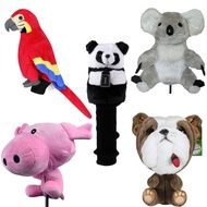 Golf Club Covers,Animal Club Head Covers for Driver(460cc) and Fairway Wood 3/5/7, Golf Club Headcov