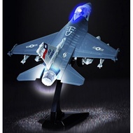 Asari Alloy Airplane F16 Model Fighter Toy Decoration