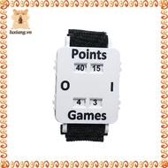 [luxiang.vn] Wearable Tennis Score Keeper Wristband 8cm Big Screen Portable Counter for Men Women Ma