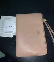 Coach wristlet 手拿包 銀包 wallet