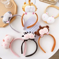 CC60 women's animal butt hairband 6 funny and funny patterns