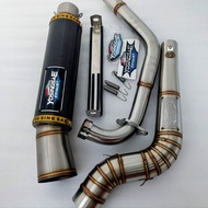 knalpot racing YOSINGSAE EXHAUST ORIGINAL Jupiter MX king 150/155 MX new 135 MX 135 old satria Fu 15