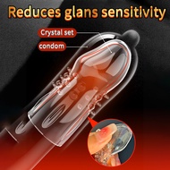 SkinVibe  Granular Crystal Condom Stimulates To Reduce Sensitivity Delay Condom Male Simulation Cond