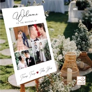 Welcome board, signature board, wedding gate board, wedding decoration, engagement ceremony, free si