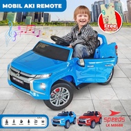 Mainan Mobil Aki Mitsubishi Remote Mobil Listrik Mobil Aki Mainan
