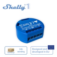 Shelly 1 Smart WiFi Switch For Home 16A iOS Android Application Wireless Relay Compatible With Alexa Google Home 1 Pack