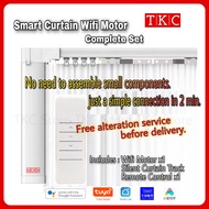 Tuya Smart Curtain Motor and Rail / Auto Curtain Electric Curtain Automatic Curtain