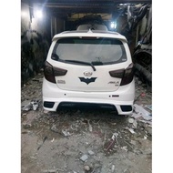 Agya yaris TRD rear BODYKIT