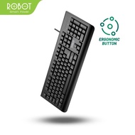 ROBOT USB Wired Keyboard Ultra, RK10 & RK20 Keyboard ROBOT Brand Original 100%