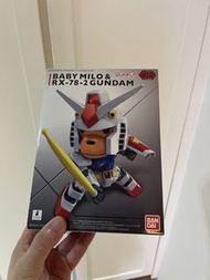 全新 Bandai Bathing Ape Bape Baby Milo RX-78-2 Gundam 猿人 元祖 高達 模型 jan1876