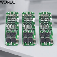 WONDE 18650 Charger Protection Board, 59x20x4mm 12.6V BMS Protection Board, Lipo Cell Module 59x20x3