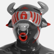 NEW Furrjoi Silicone Cow Mask Furry Cosplay Costumes with Breathing Hole Color Custom Available Holl