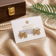 Gold-Plated Elegant And Classy Rhinestone Diamond Earrings Fashion Jewelry Earrings Quality AJ-833