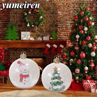 YUMEIREN Inflatable Balloons, 60cm Decoration Christmas Ball, Giant Giant without Light DIY Venue La