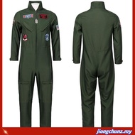 Kids Adult Halloween Top Gun Maverick Cosplay Costume Pilot Outfit Carnival Suit